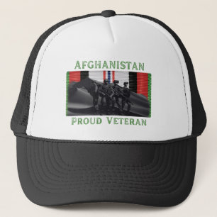Afghanistan, Proud Veteran Graphic Trucker Pet