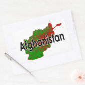 Afghanistan Rechthoekige Sticker (Envelop)