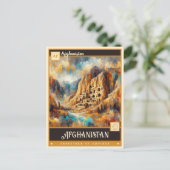 Afghanistan |  schilderij briefkaart (Staand voorkant)