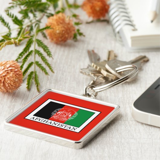 Afghanistan Sleutelhanger (Zijkant)