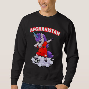 Afghanistan Soccer Dabbing Afghan Flag Football Trui