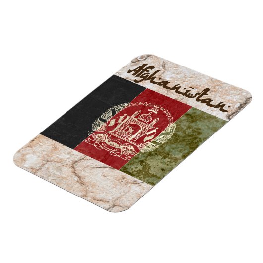 Afghanistan Souvenir Magnet Magneet (Linkerzijde)