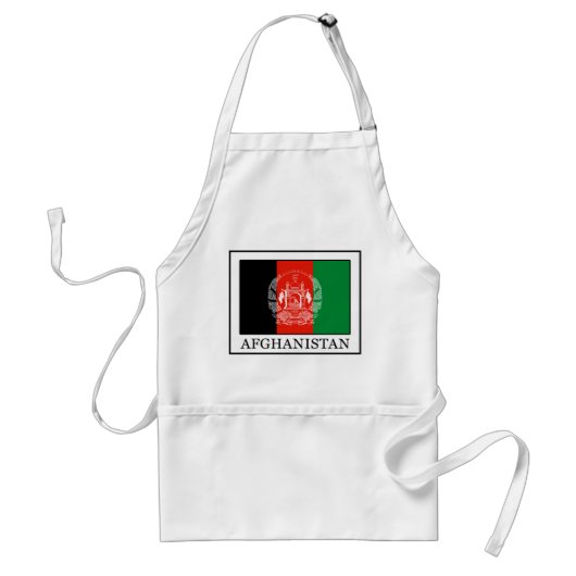 Afghanistan Standaard Schort (Voorkant)