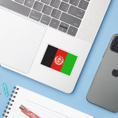 Afghanistan Sticker (Laptop met iPhone)
