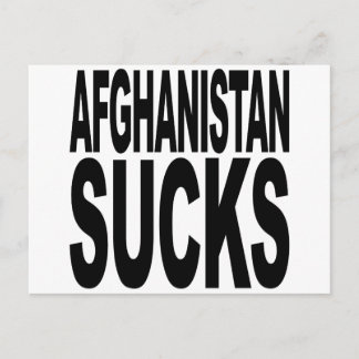 Afghanistan Sucks Briefkaart