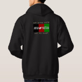 Afghanistan T Hoodie (Achterkant)