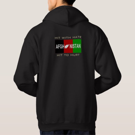 Afghanistan T Hoodie (Achterkant)