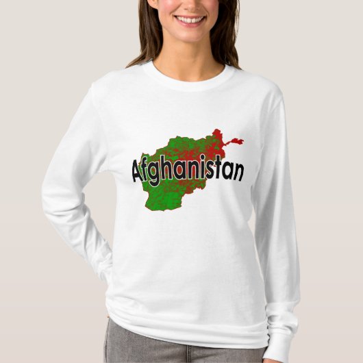 Afghanistan T-shirt (Voorkant)