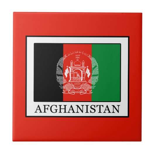Afghanistan Tegeltje (Voorkant)