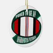 Afghanistan Vet Keramisch Ornament (Rechts)