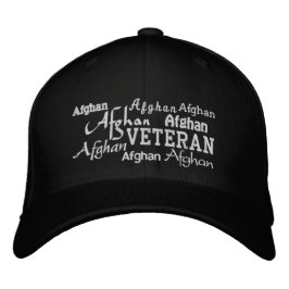 Afghanistan Veteraan - Geborduurd Pet