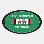 Afghanistan Veteraan Stickers 2 ACS (Voorkant)