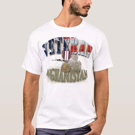 AFGHANISTAN VETERAN T-SHIRT (Voorkant)