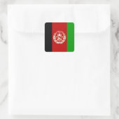 afghanistan vierkante sticker (Tas)