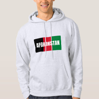 Afghanistan vlag kleuren hoodie