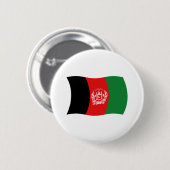 Afghanistan Vlag Knop Ronde Button 5,7 Cm (Voorkant /achterkant)