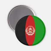 Afghanistan Vlag magneet (Voorkant / Achterkant)
