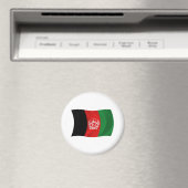 Afghanistan Vlag Magneet (Insitu (Vaatwasser))