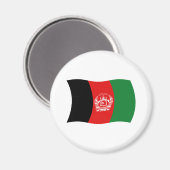 Afghanistan Vlag Magneet (Voorkant / Achterkant)