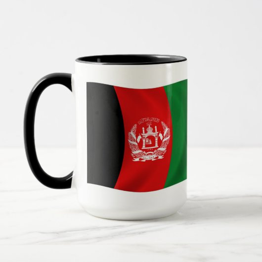 Afghanistan Vlag Mokkop Mok (Links)