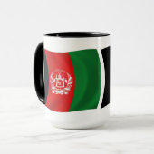 Afghanistan Vlag Mokkop Mok (Voorkant links)