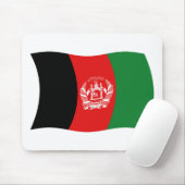 Afghanistan Vlag Muismat (Met muis)