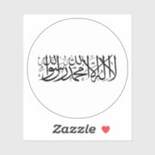 Afghanistan Vlag Ronde Sticker (Vel)