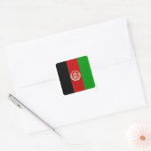 Afghanistan Vlag Sticker (Envelop)
