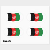Afghanistan Vlag Sticker (Vel)