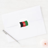 Afghanistan Vlag Sticker (Envelop)