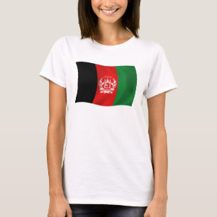 Afghanistan Vlag T-shirt