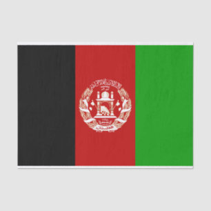 afghanistan vlag tissuepapier