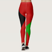 afghanistan vlaggen - Leggings (Achterkant)