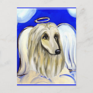 AFGHANSE HOUND BRIEFKAART