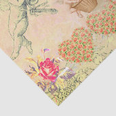 AFGIFTE VAN Valentijnsdag VOOR RETRO Tissuepapier (Detail)