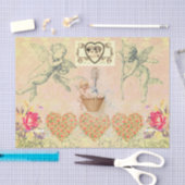 AFGIFTE VAN Valentijnsdag VOOR RETRO Tissuepapier (Craft)