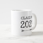 Afgroeidejaarklas van afgestudeerden grote koffiekop (Voorkant rechts)