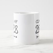 Afgroeidejaarklas van afgestudeerden grote koffiekop (Voorkant)