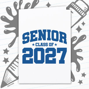 Afgroeijaar School Blauw Afstudeerklas 2027 Kaart
