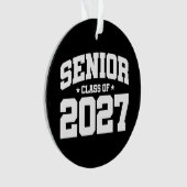 Afgroeijaar Schooltrots Afstuderende Klas van 2027 Ornament (voorkant)