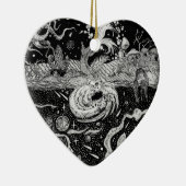 Afgrond Dualiteit Keramisch Ornament (Rechts)