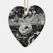 Afgrond Dualiteit Keramisch Ornament (Links)