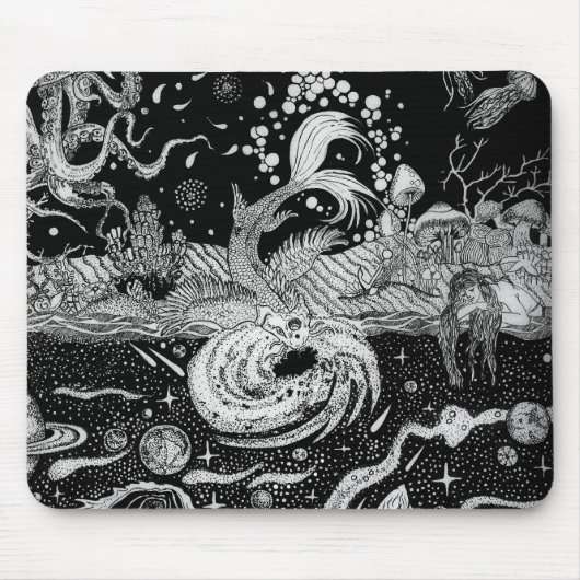 Afgrond Dualiteit Muismat (Voorkant)