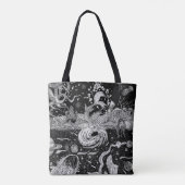 Afgrond Dualiteit Tote Bag (Achterkant)