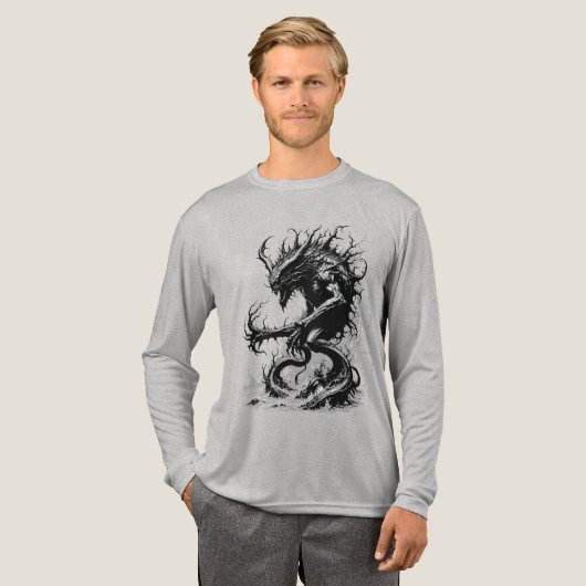 Afgrond Majesteit De Legende van Forneus Tri-Blend Shirt (Voorkant)