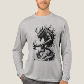Afgrond Majesteit De Legende van Forneus Tri-Blend Shirt (Voorkant volledig)