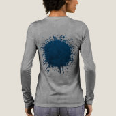 Afgrondstilte Tri-Blend Shirt (Achterkant)