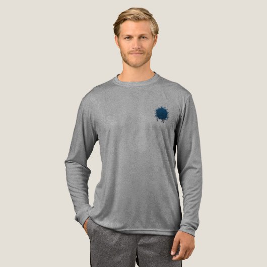 Afgrondstilte Tri-Blend Shirt (Voorkant)