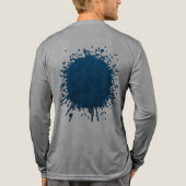 Afgrondstilte Tri-Blend Shirt (Achterkant volledig)