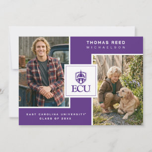Afgstuderen aan de East Carolina University Kaart
